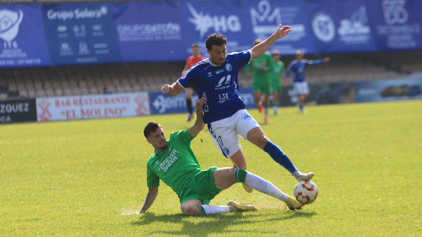 Jacobo abrió el marcador en la primera mitad.