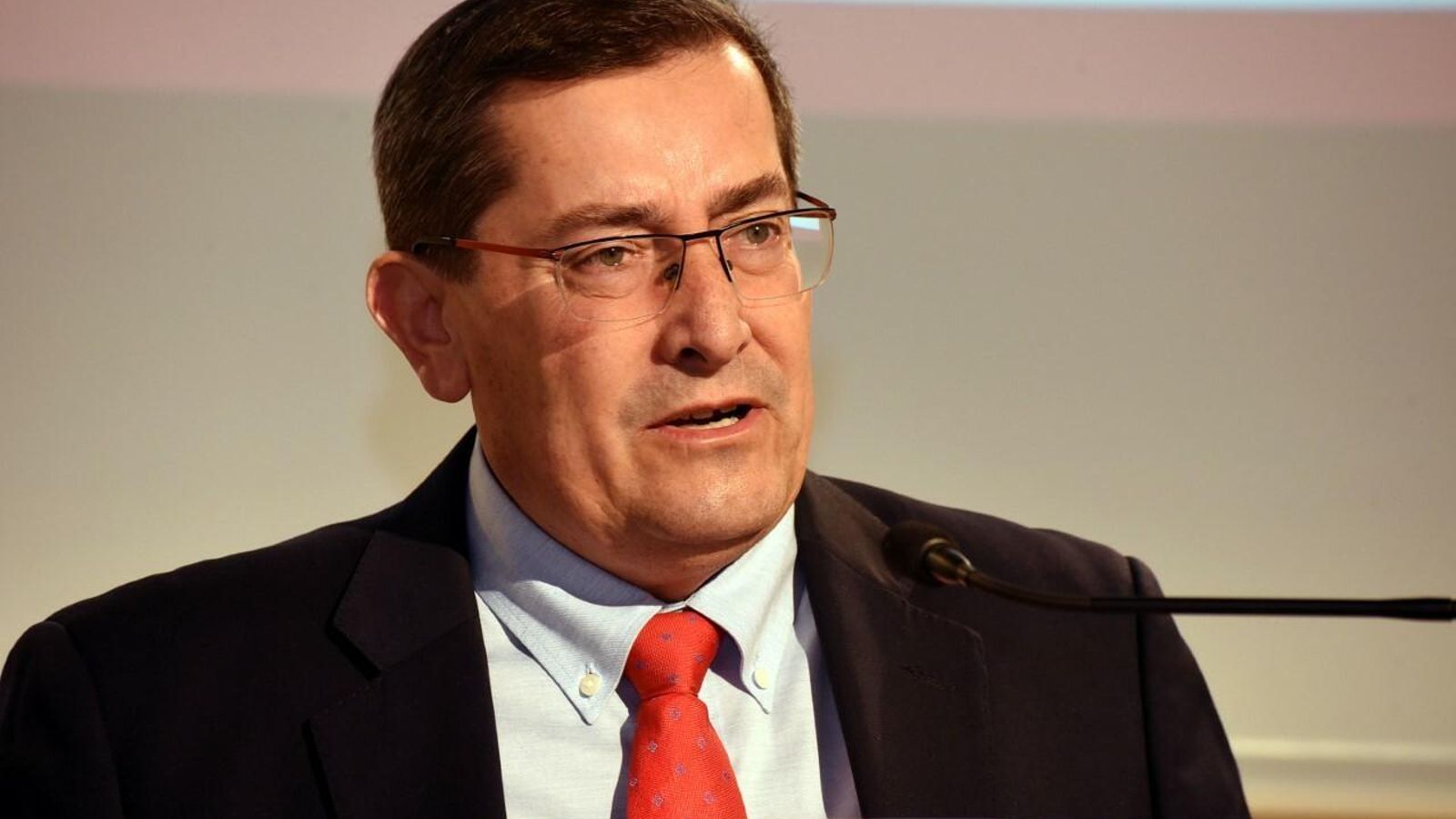 José Entrena, presidente de la Diputación.