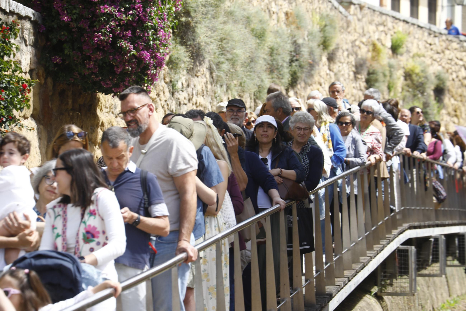 Colas e ilusión en el primer sábado de los Patios de Córdoba, en imágenes