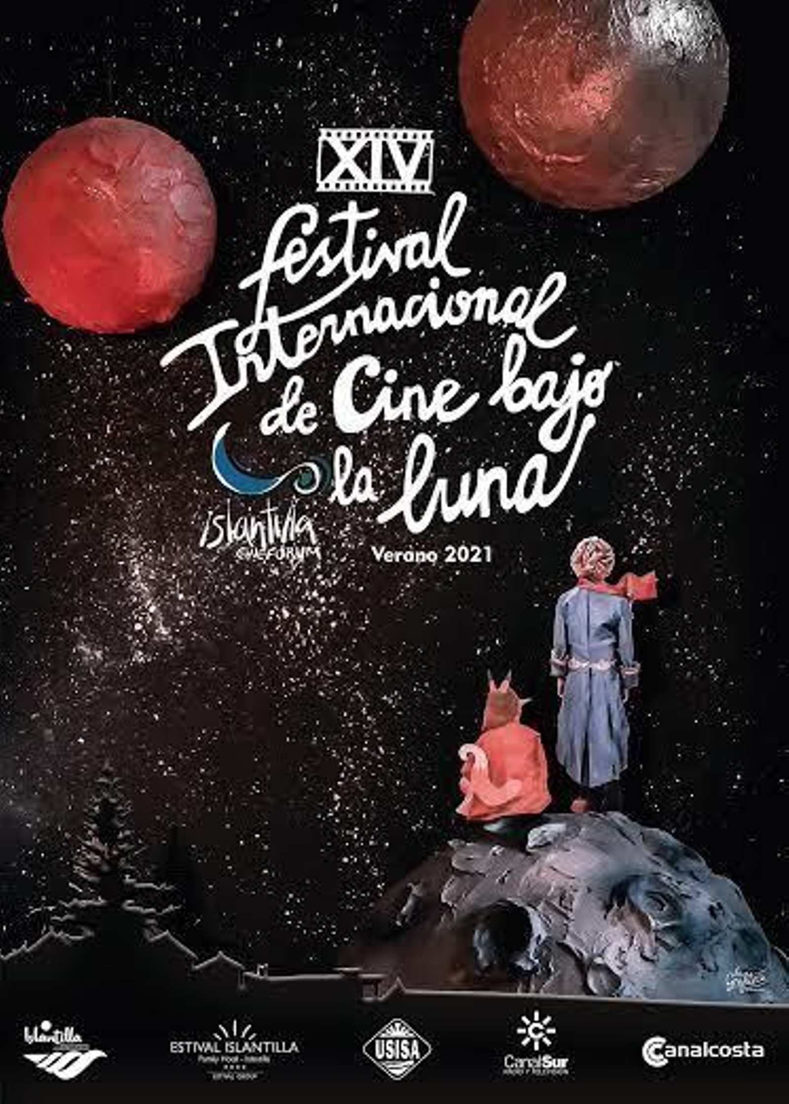 Cartel de la XIV edición del Festival de Cine de Islantilla