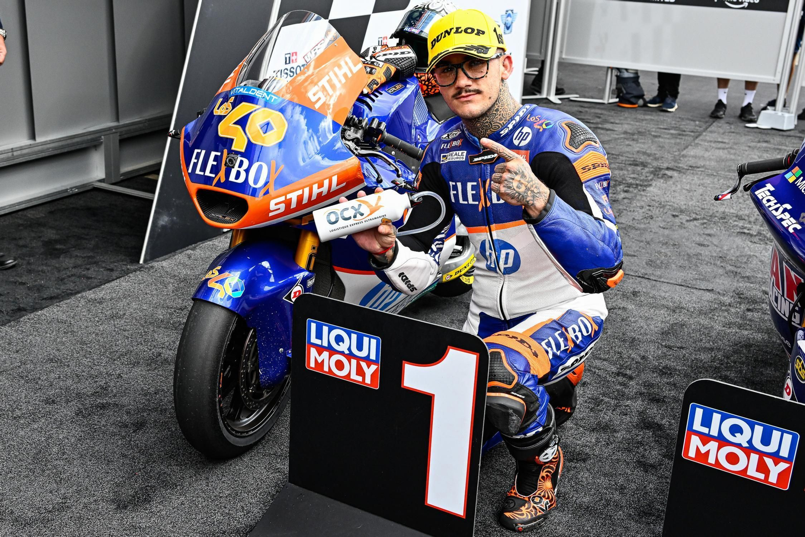 Aron Canet sale primero en el GP de Portimao que se celebra en el circuito del Algarve.