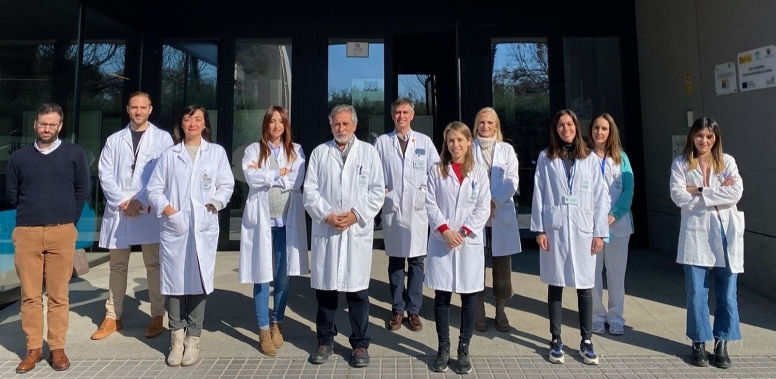 Miembros del equipo del Imibic.