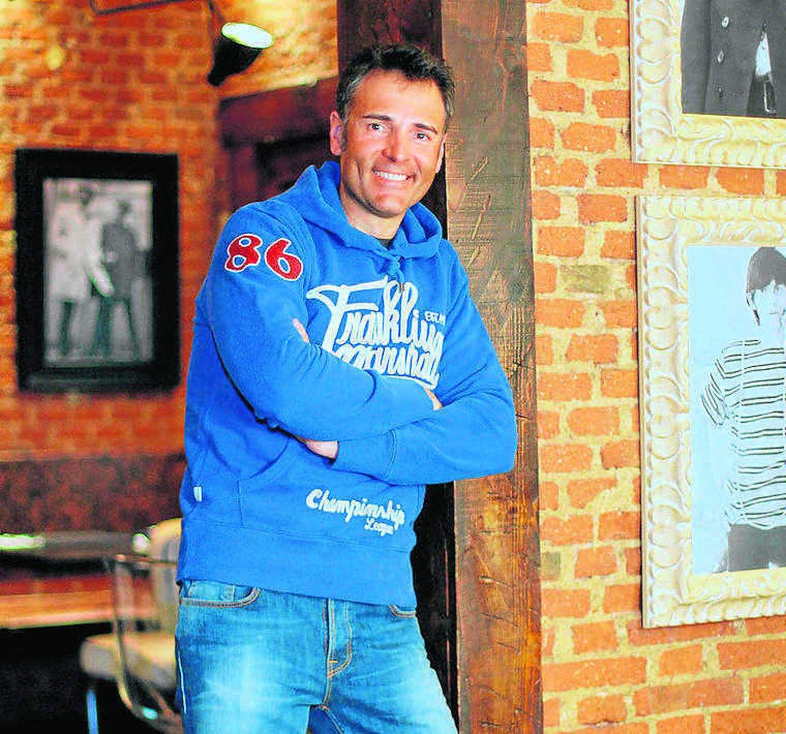 Rafa Lomana, anfitrión de los retos deportivos de 'Be the Best'.