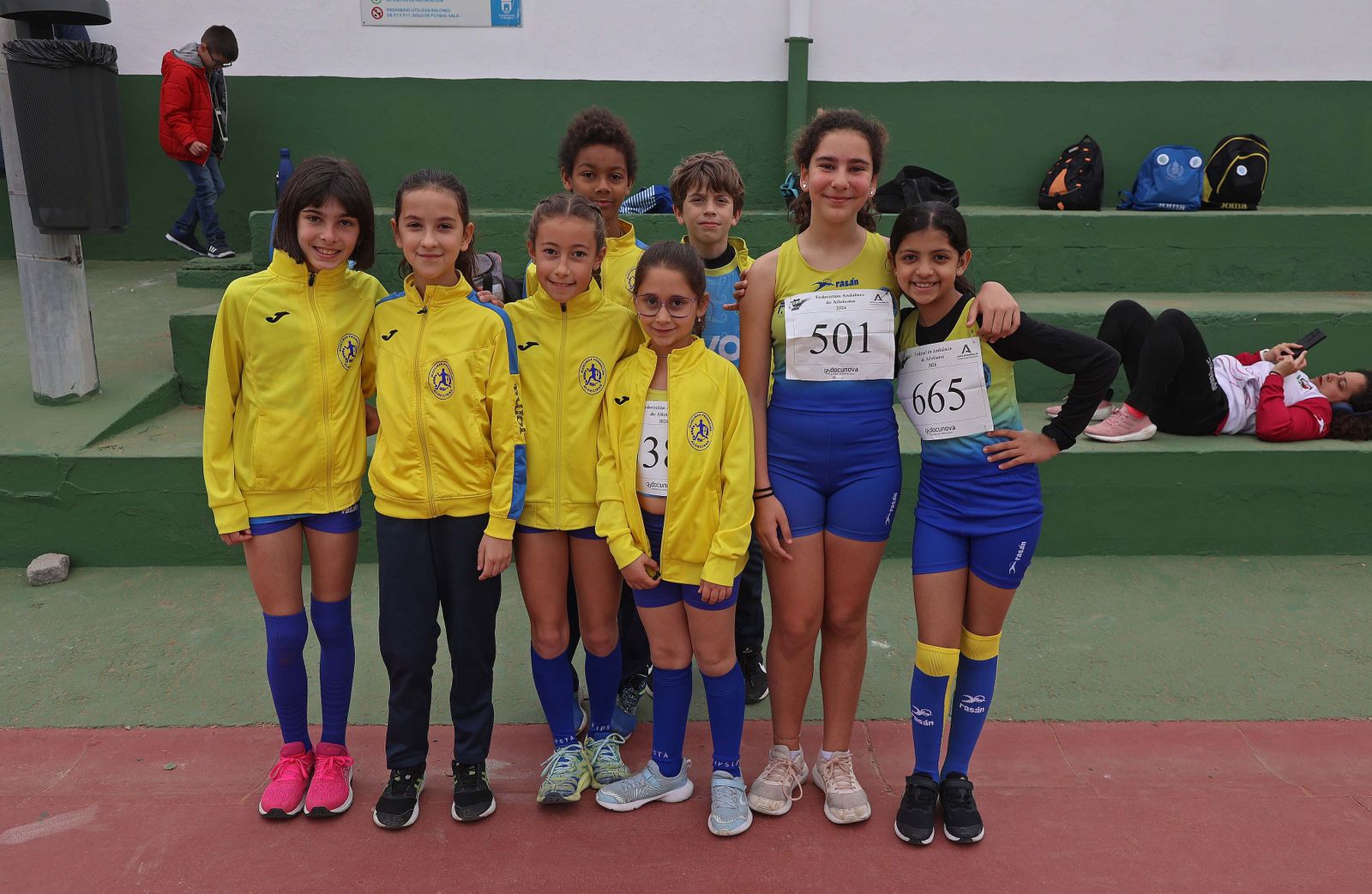 Fotos del cuarto control de invierno de la Delegación Gaditana de Atletismo en Algeciras