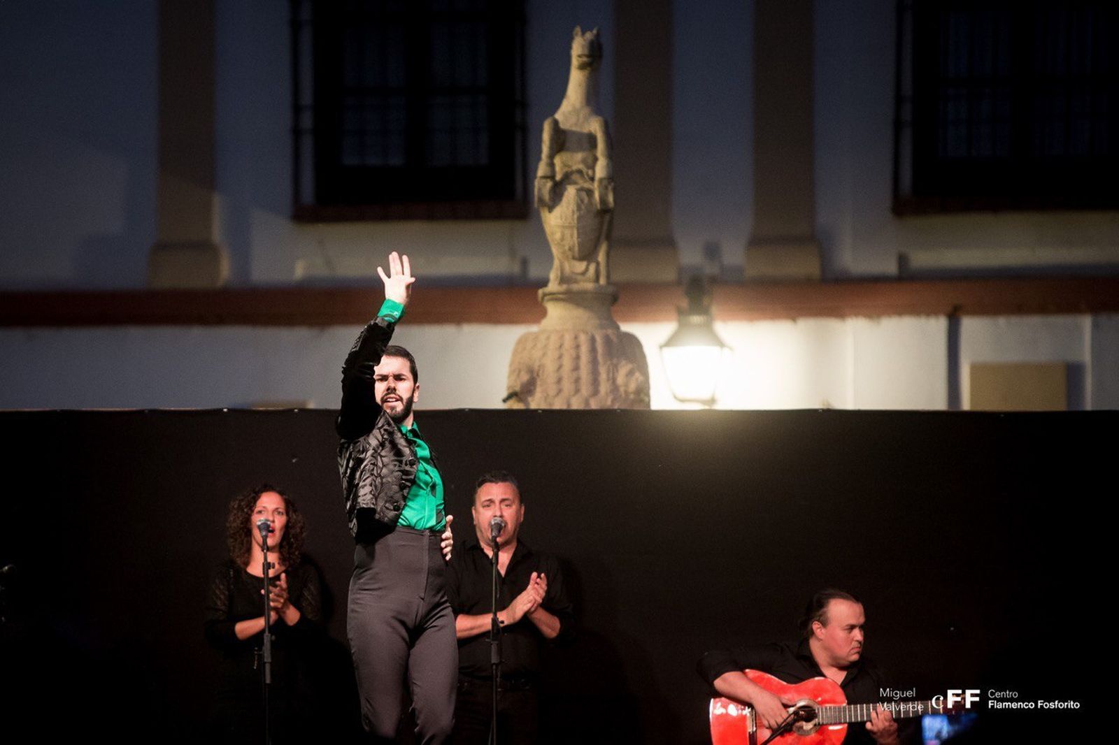 Un momento durante una actuación del ciclo Café Cantante