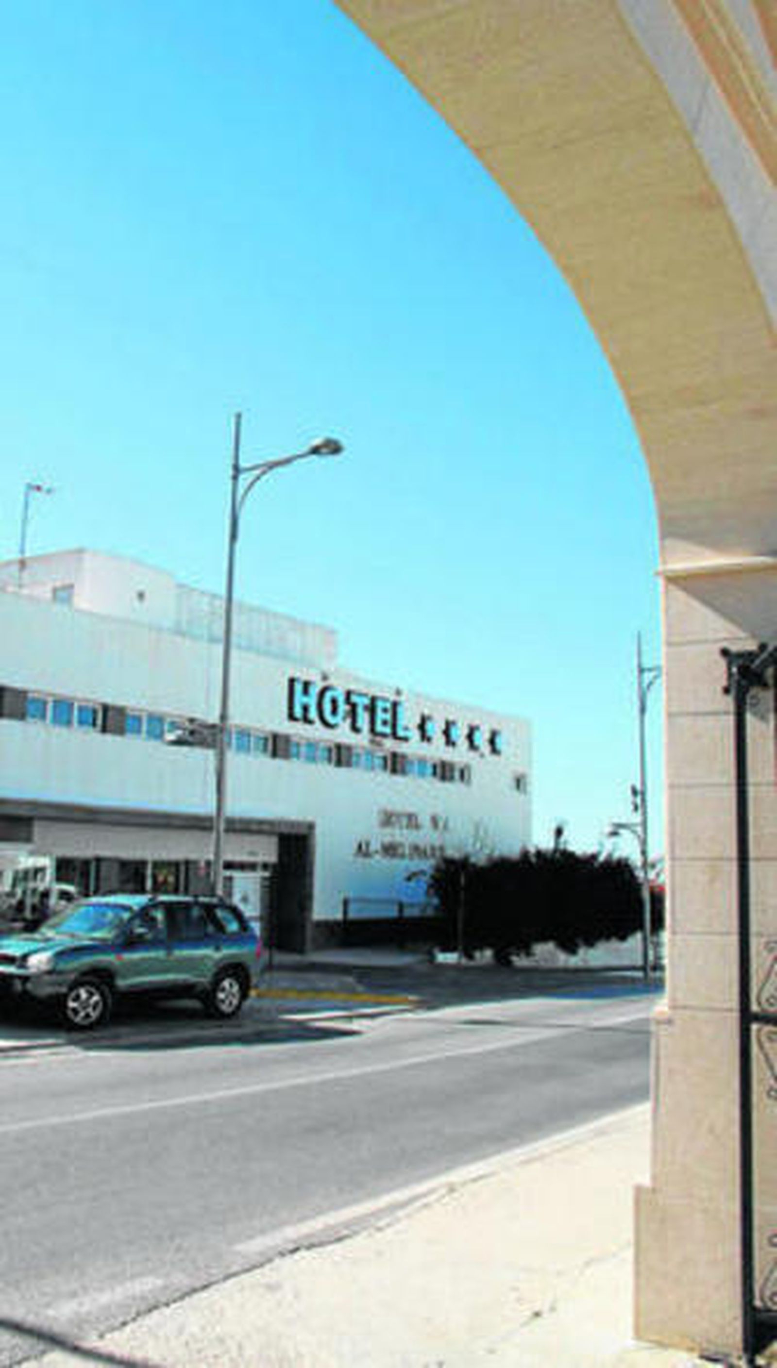 Fachada del hotel Al-Medina, en una imagen de archivo.