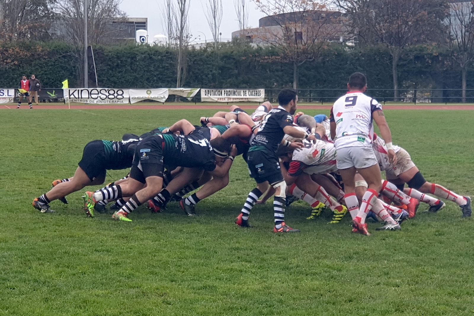 Partido en Cáceres.