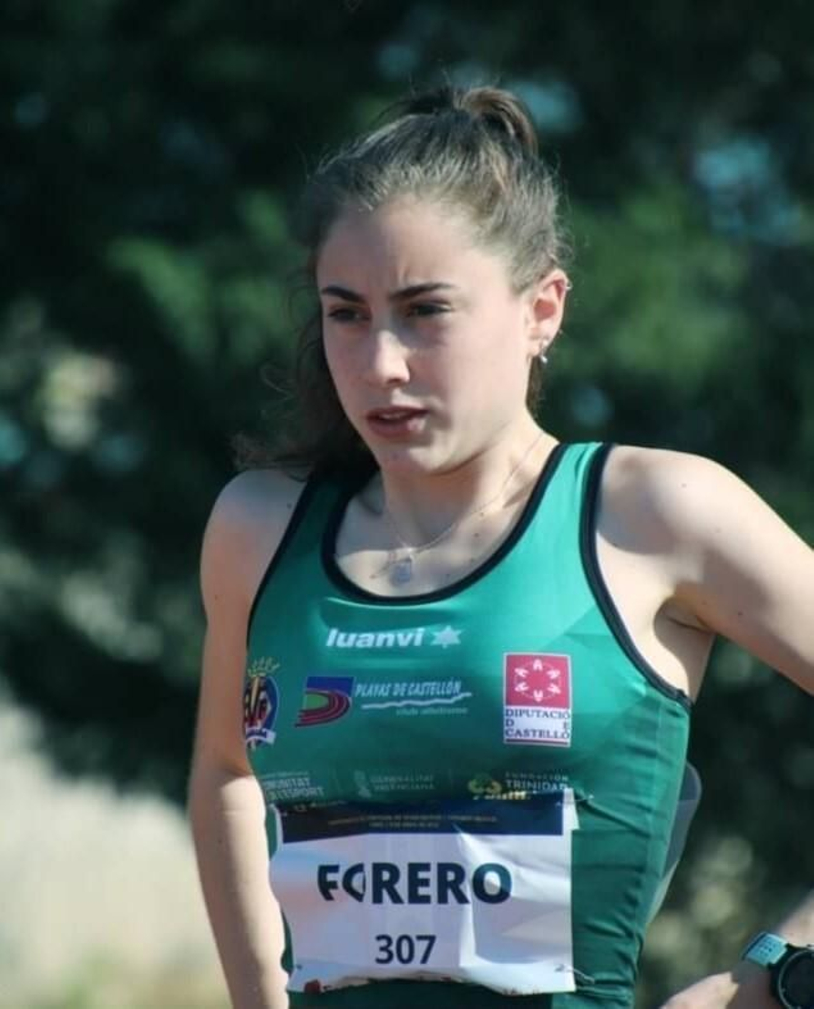 María Forero dominó la prueba con autoridad y logró el título nacional.