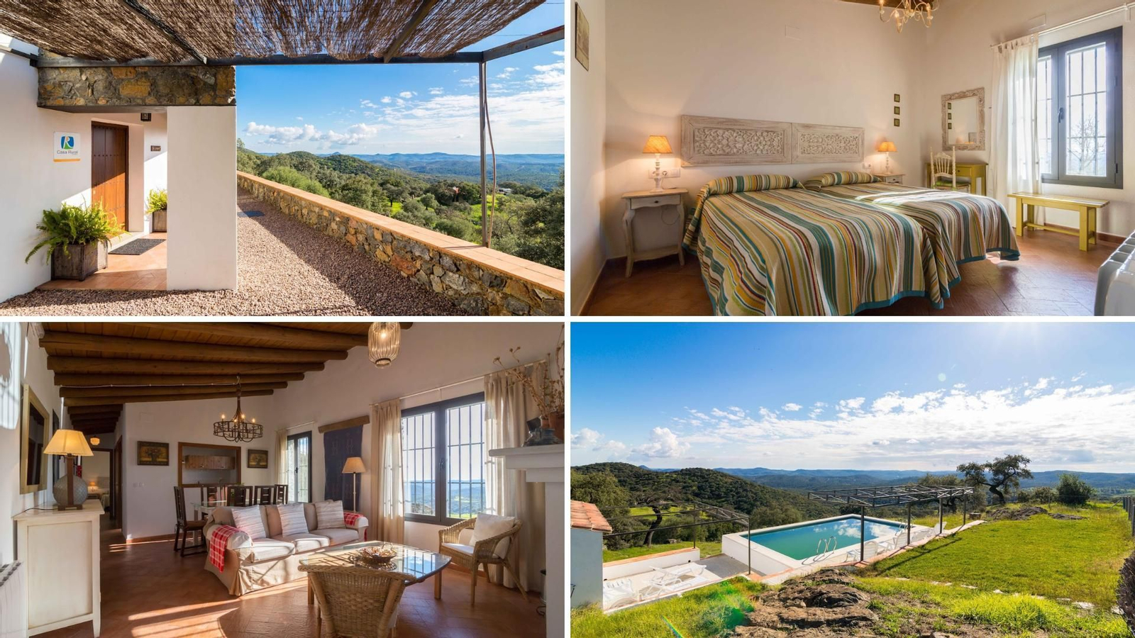 Los mejores alojamientos de la Sierra de Huelva para asistir a la Feria del Jamón