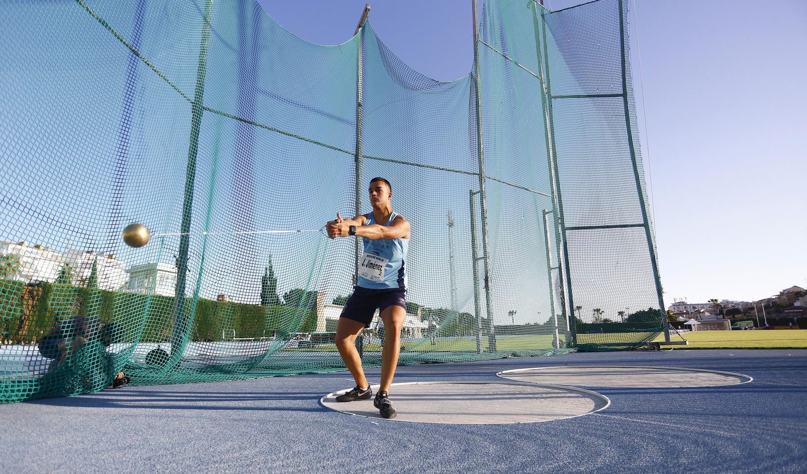 Juan Jiménez, en un lanzamiento.