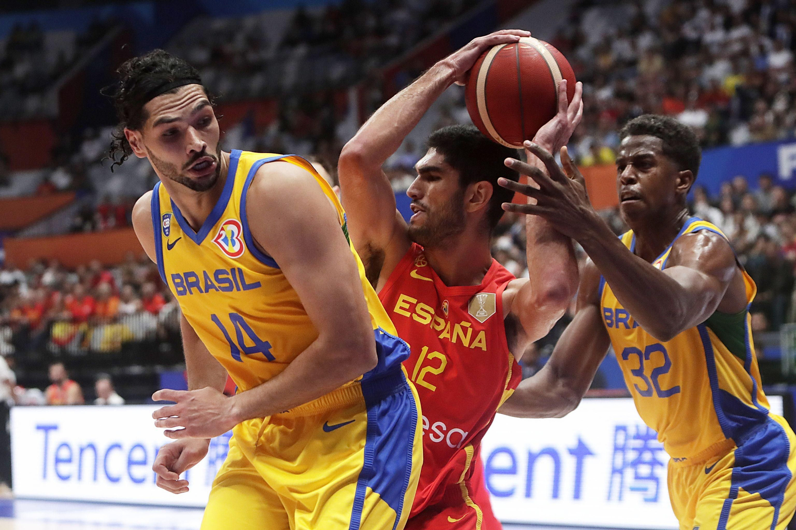 Las fotos del Brasil - España de baloncesto