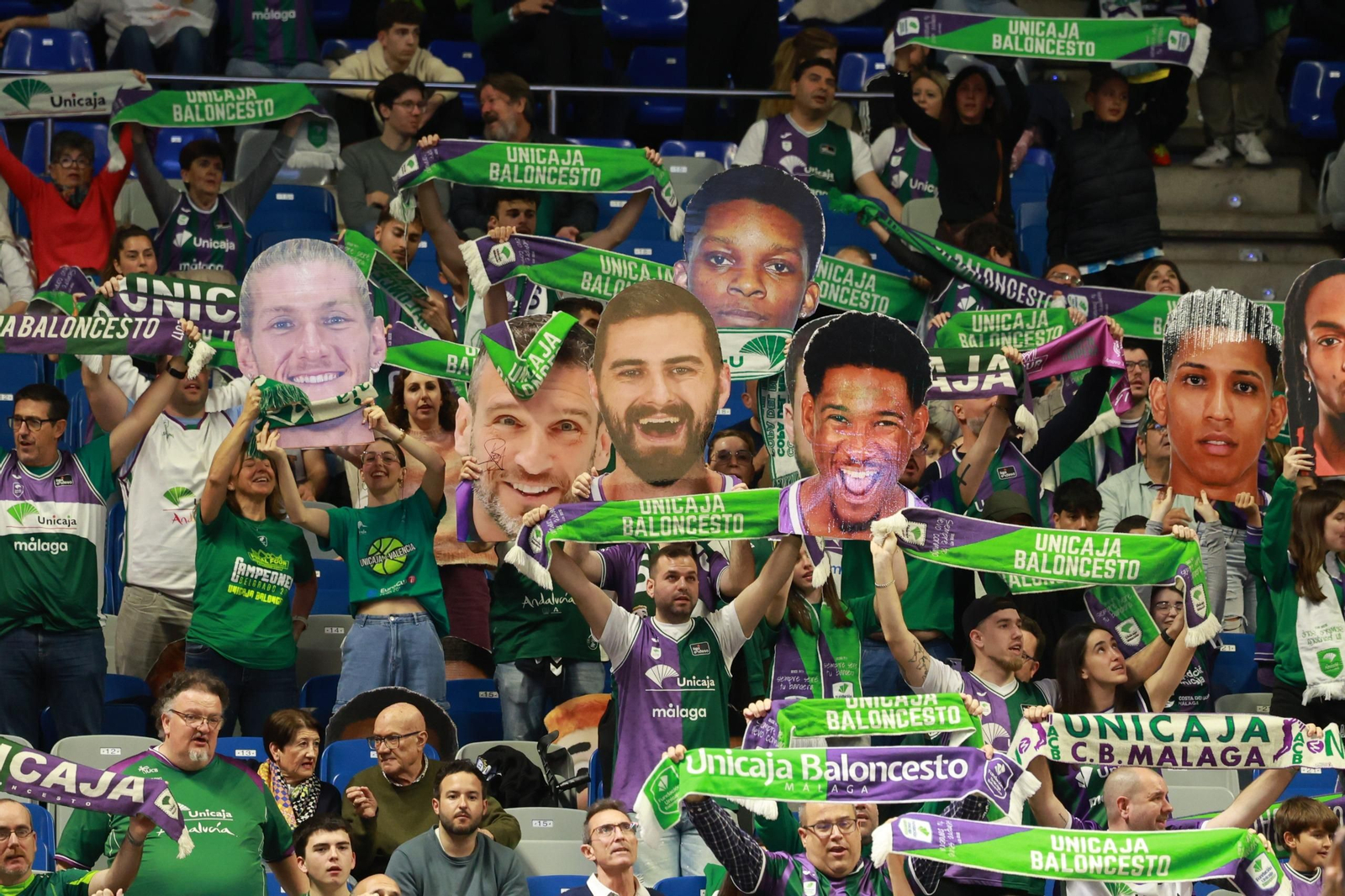 Búscate en el Carpena en el Unicaja-Galatasaray