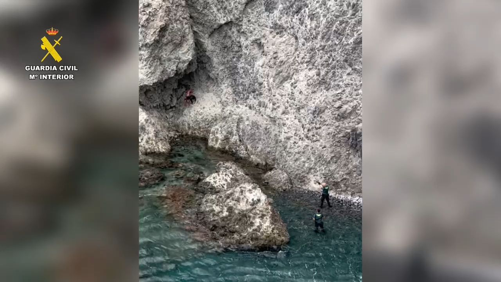 Así capturó la Guardia Civil a los ocupantes de una narcolancha.