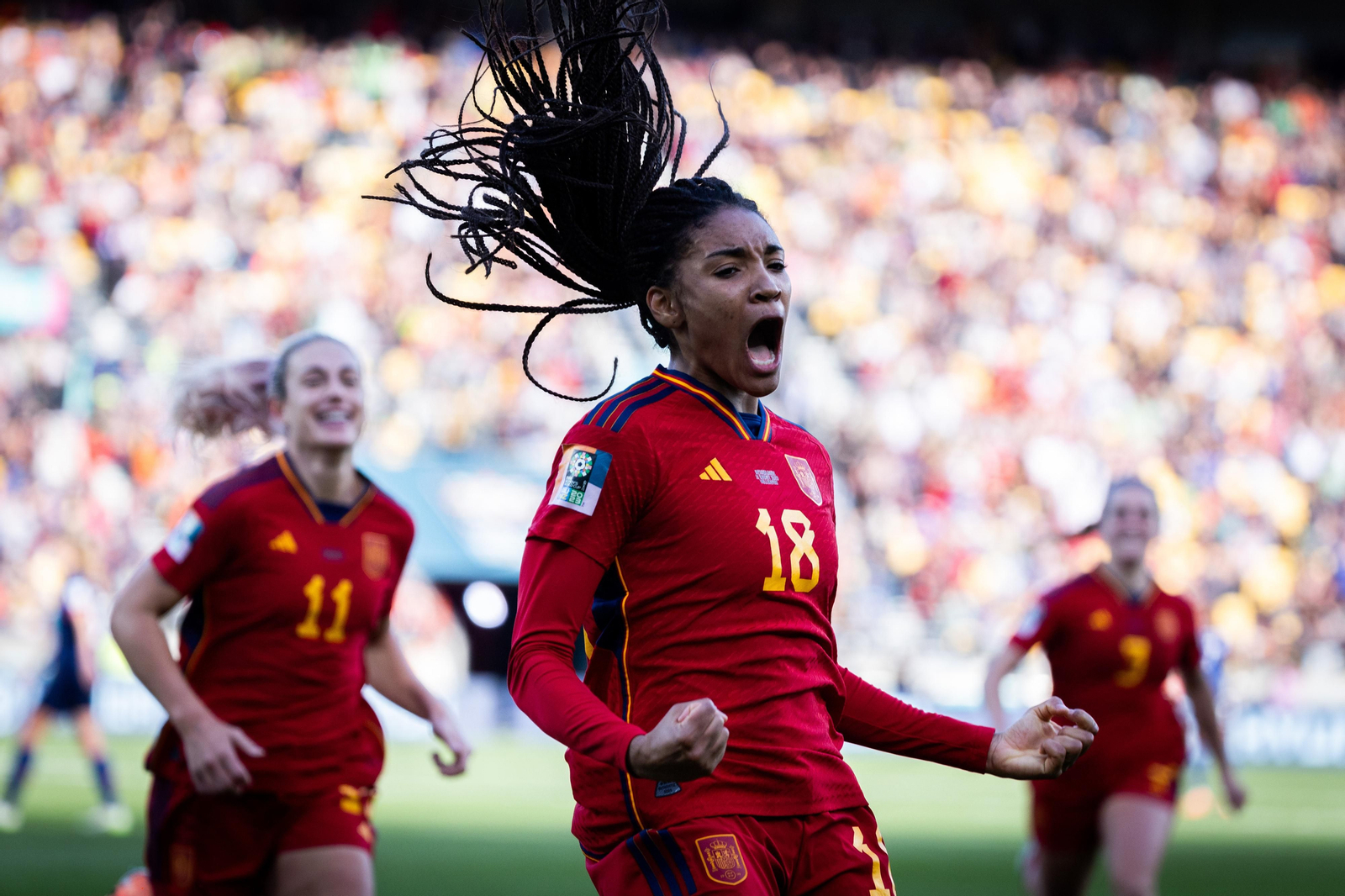 Las fotos de la histórica clasificación de España para semifinales en el Mundial femenino