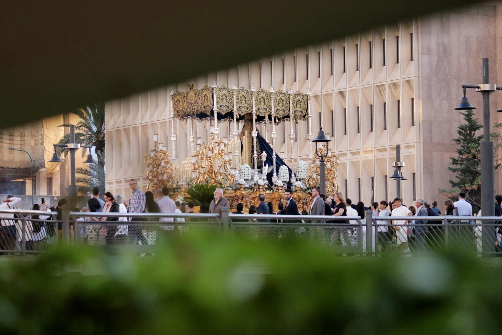 El Huerto el Domingo de Ramos en Málaga, en imágenes