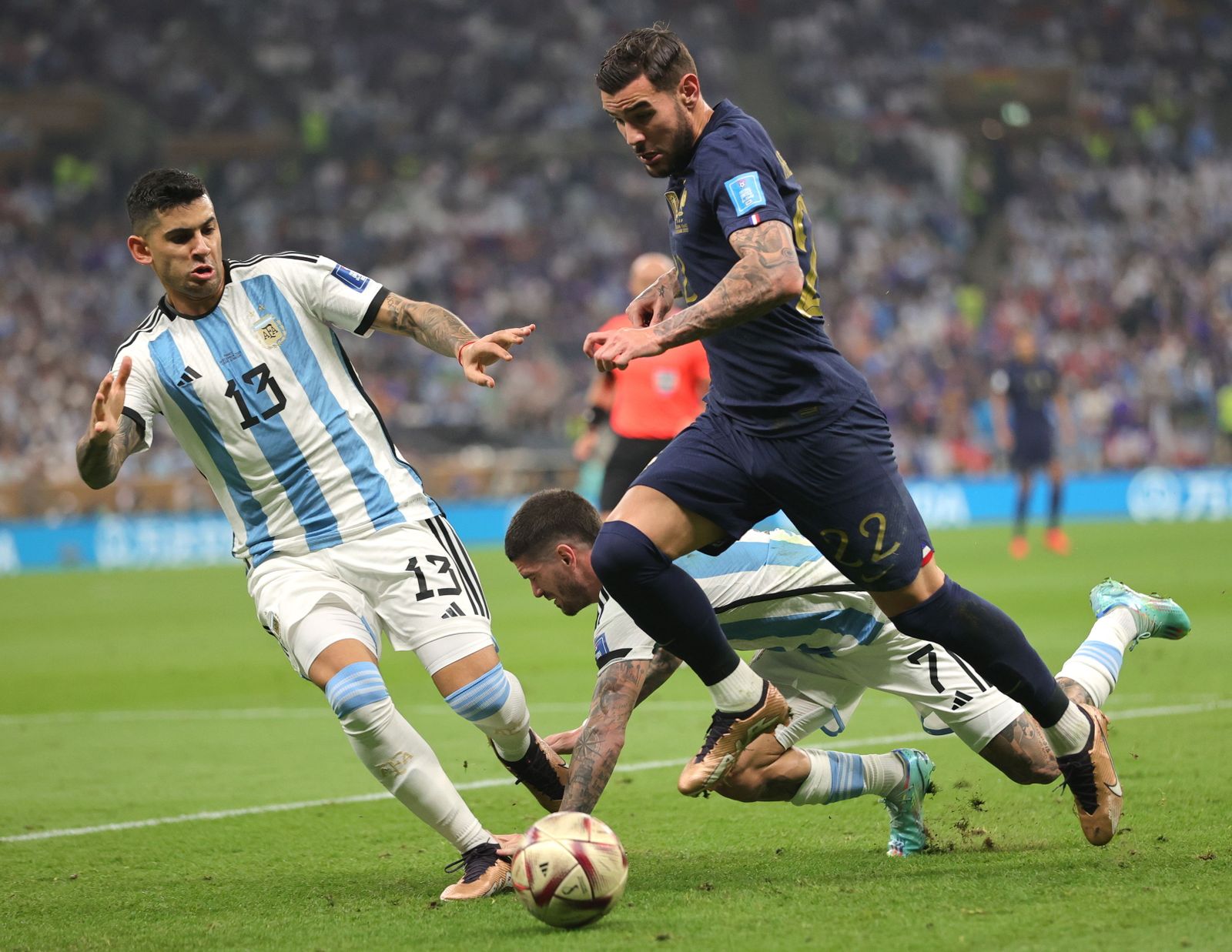 Final del Mundial de Qatar: Argentina-Francia, en imágenes