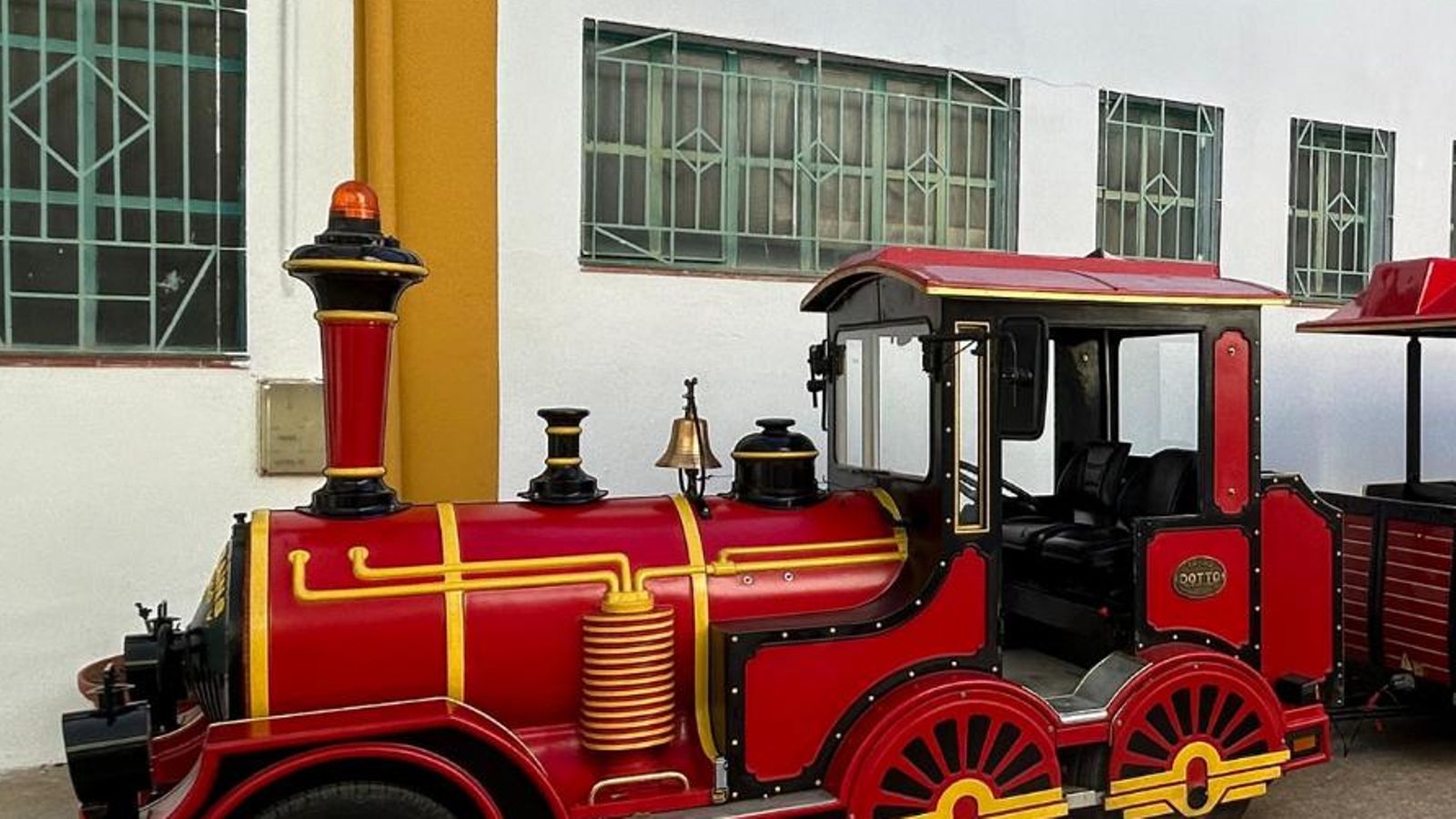 El tradicional tren de feria