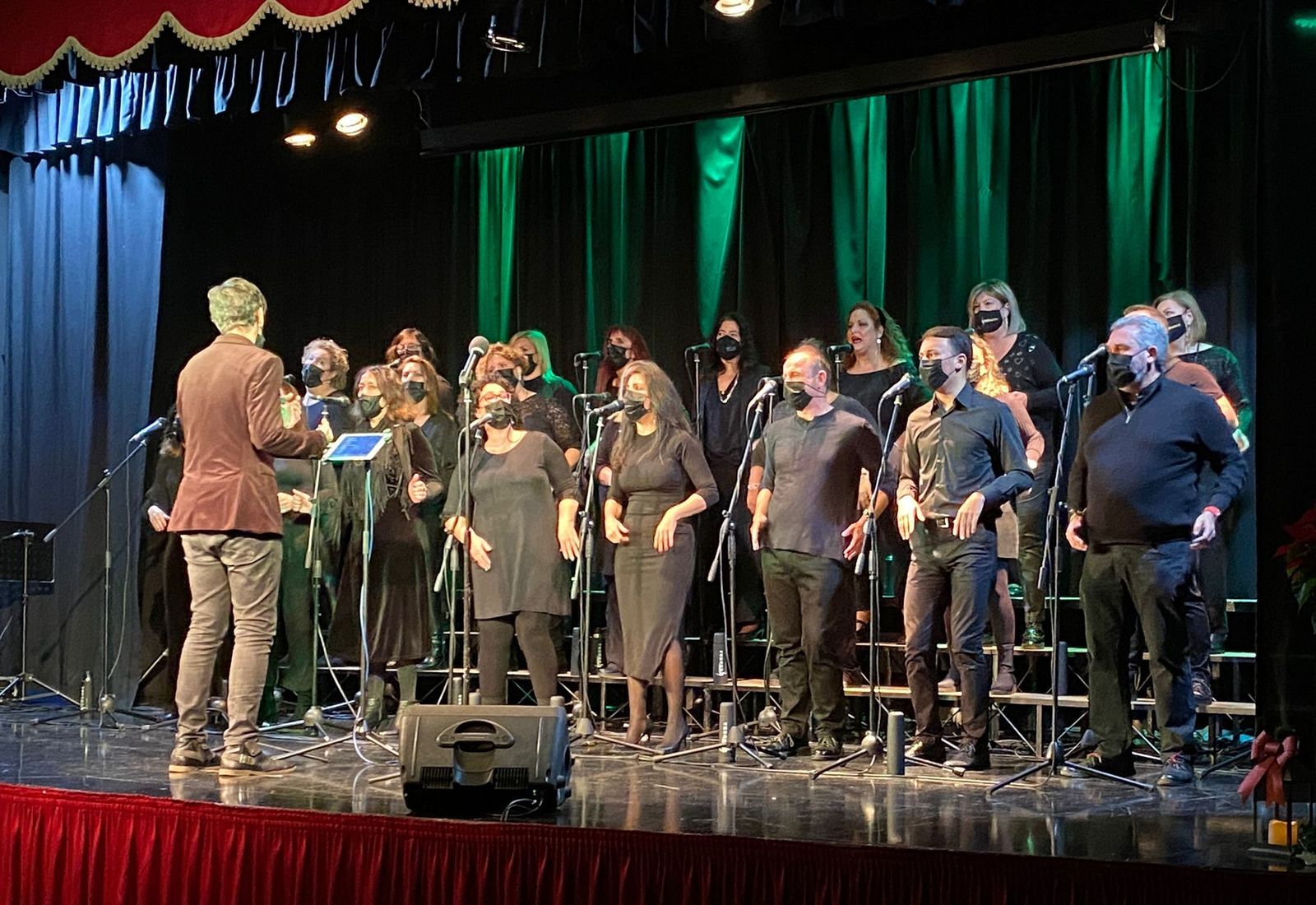 Un momento del concierto