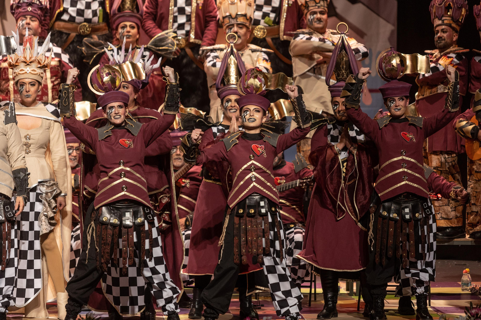 Cuarta jornada de preliminares del Carnaval de Huelva.