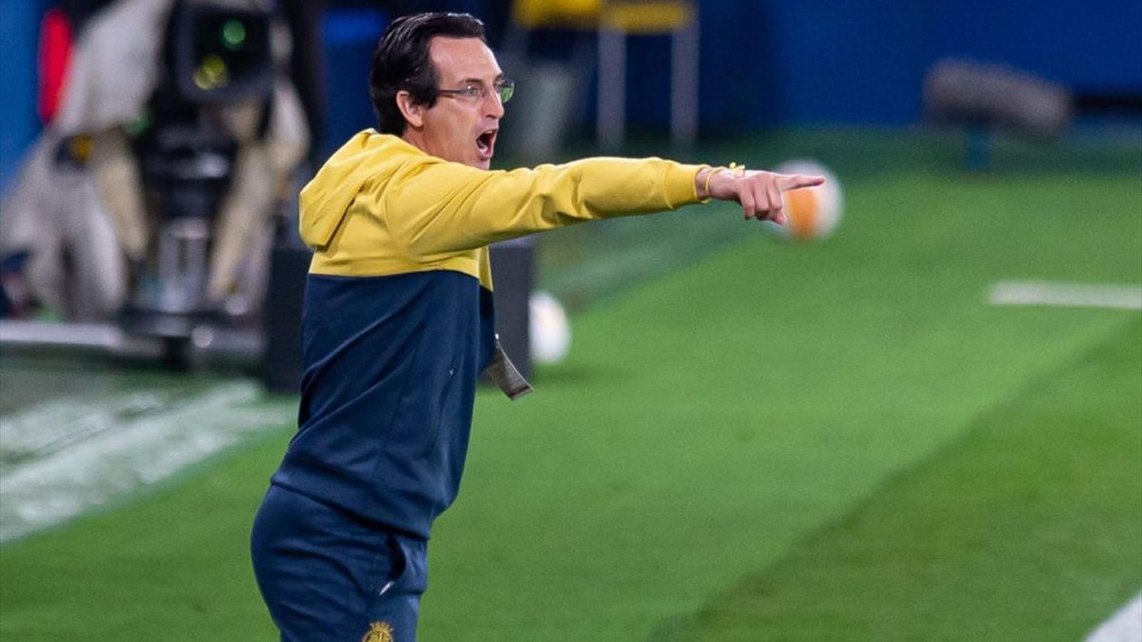 Unai Emery, máximo responsable de la plantilla del Villarreal.
