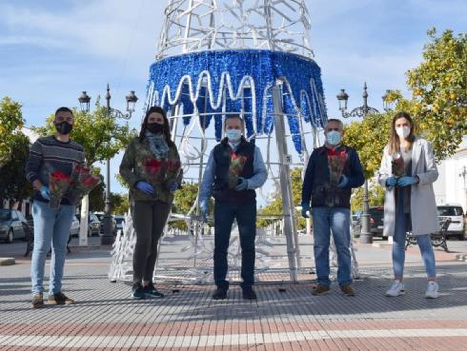Miembros del equipo de Gobierno de Hinojos.