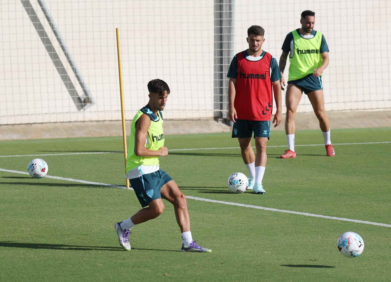 El Málaga CF se muda a la Ciudad Deportiva sin Eneko Jauregi