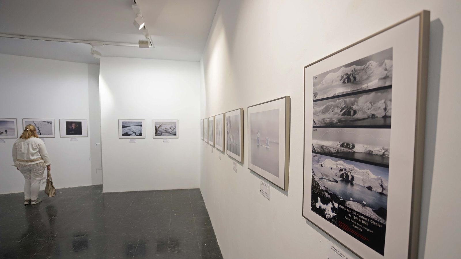 Fotos de las exposiciones de la Galería Manolo Ales en La Línea