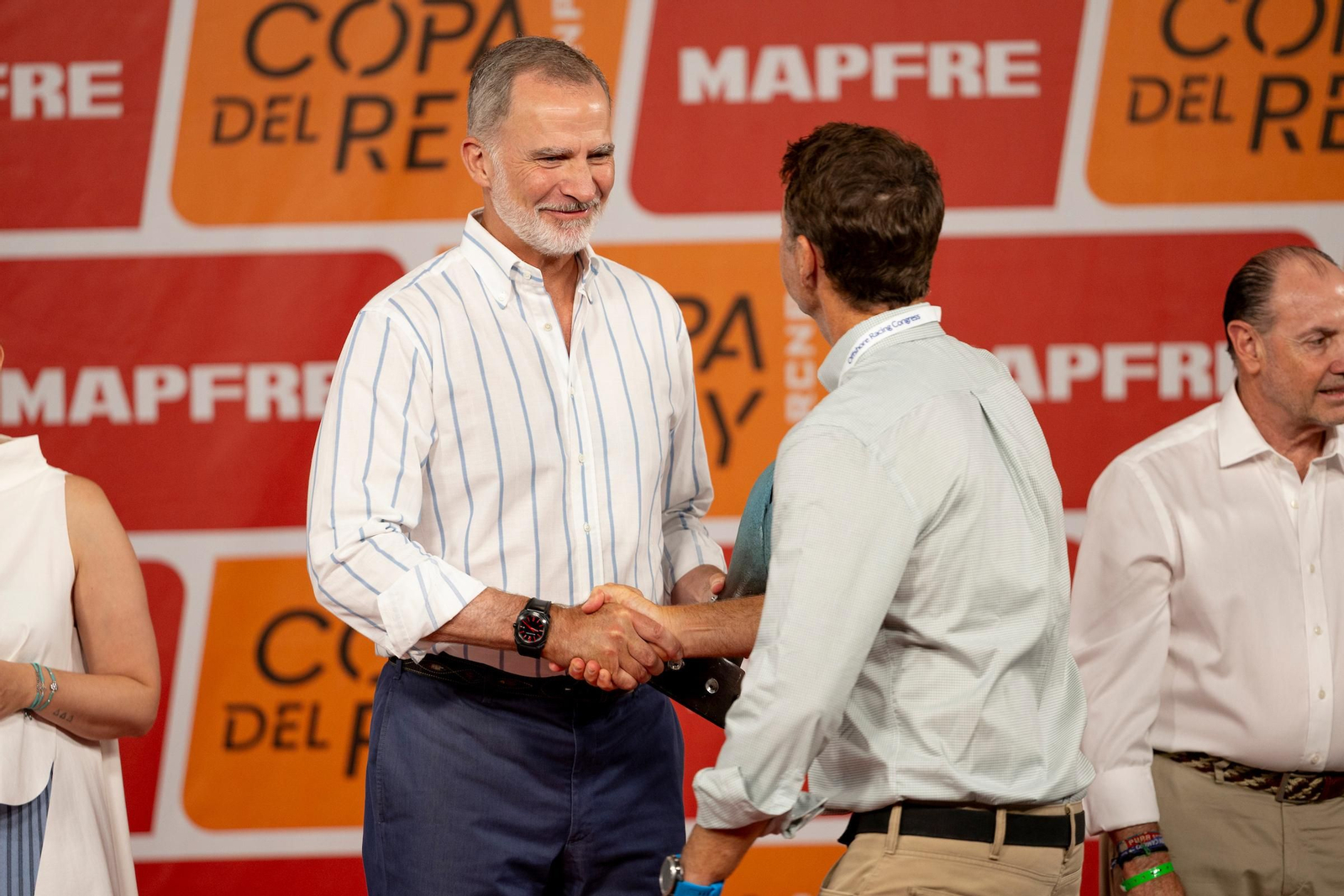 Las fotos de la entrega de premios de la Copa del Rey Mapfre de vela