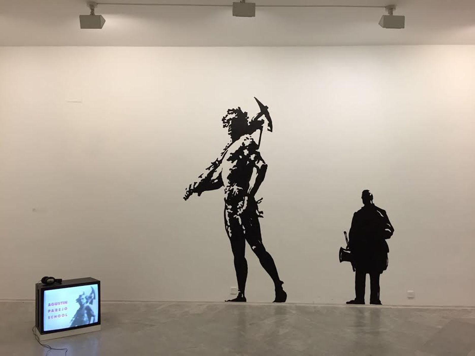 'Sin Larios' (1992), expuesta en la sede del Centro Andaluz de Arte Contemporáneo en Sevilla.