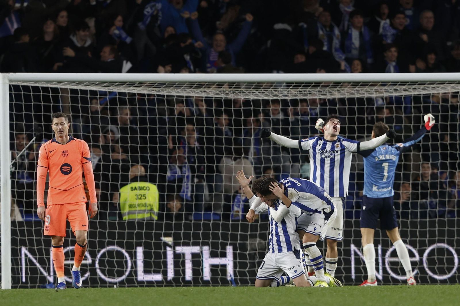 Las fotos de la derrota del Barcelona contra la Real Sociedad