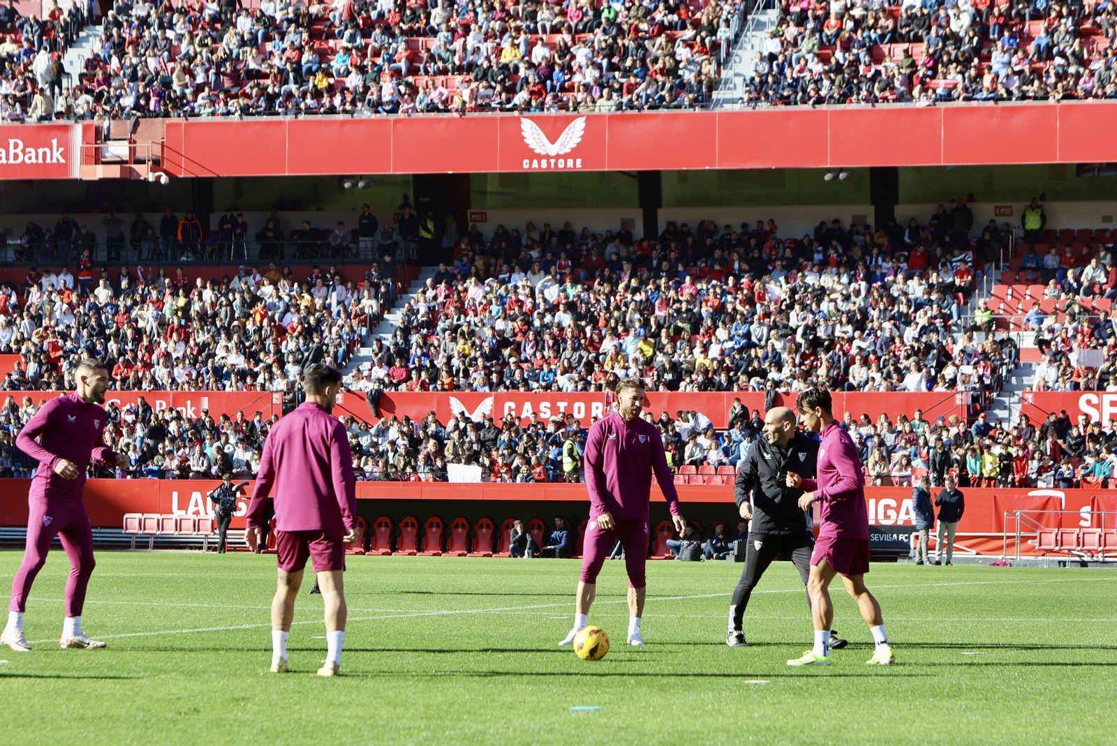 Entrenamiento Sevilla