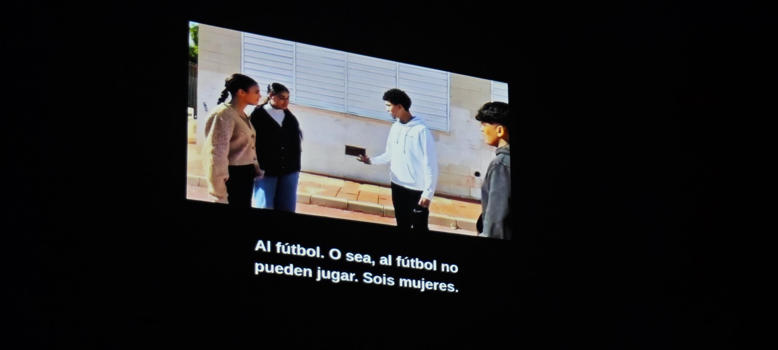 Los centros educativos de Vícar presentan '4 Miradas sin Violencia' en el Festival Escolar de Vídeos