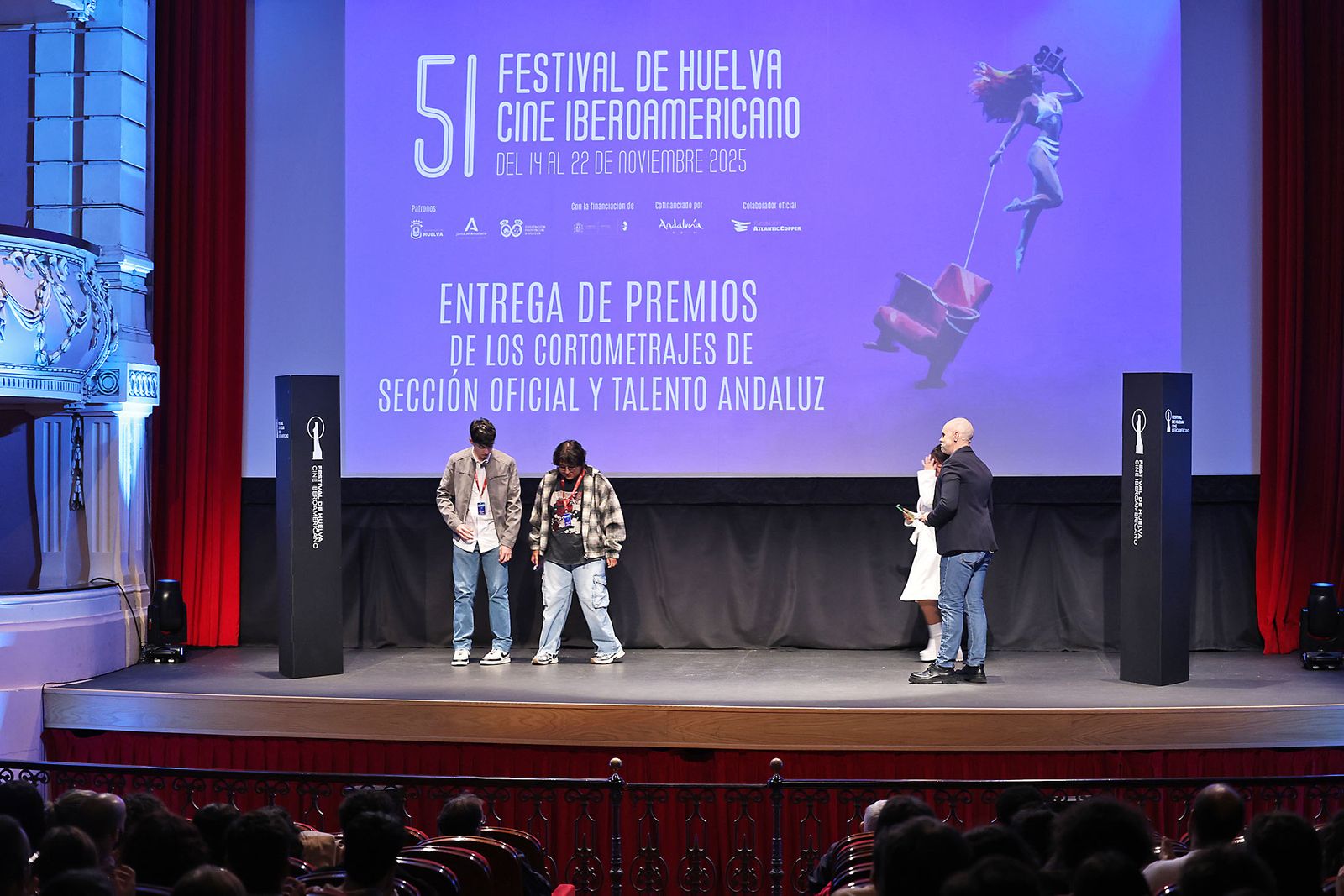 Las imágenes del Festival de Huelva Cine Iberoamericano en la jornada de domingo