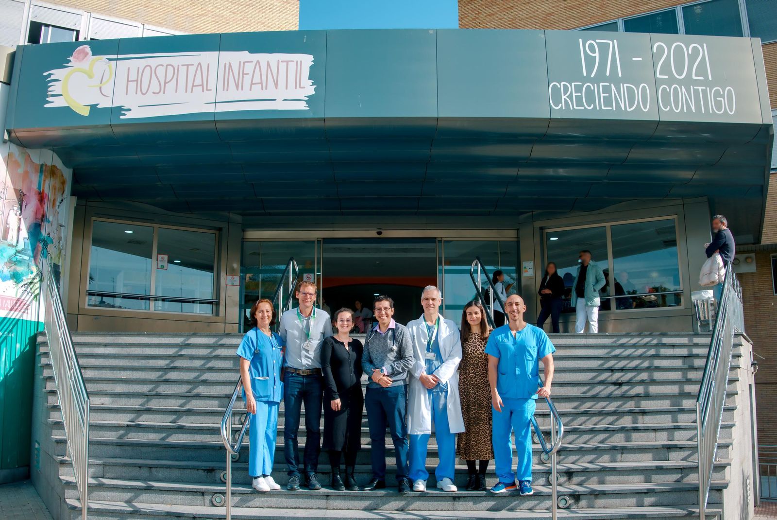 El grupo de investigadores que colabora, liderados por Marta Aboza, Walter Goycochea y Olaf Neth.