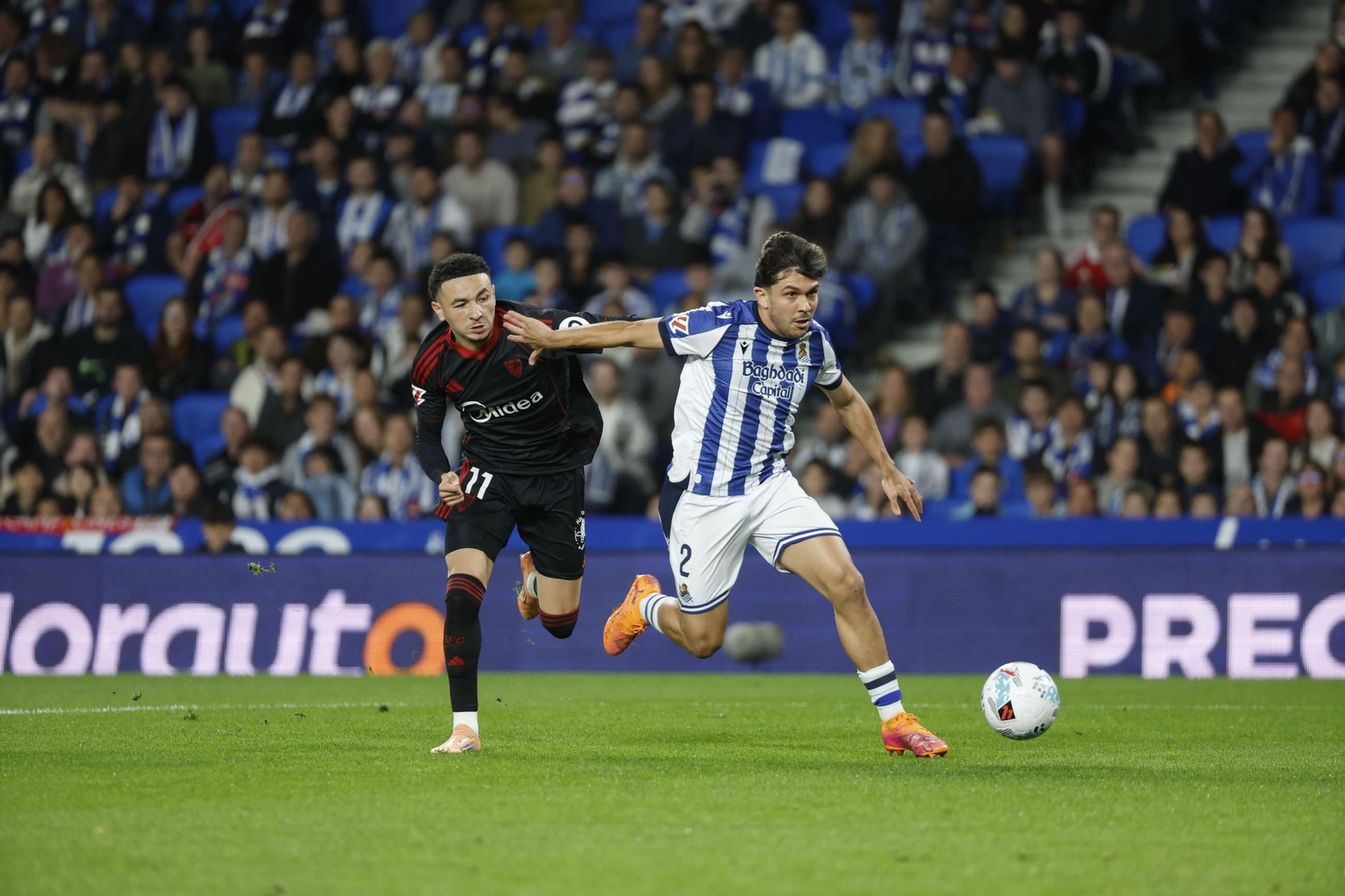 Las fotos del Real Sociedad-Sevilla