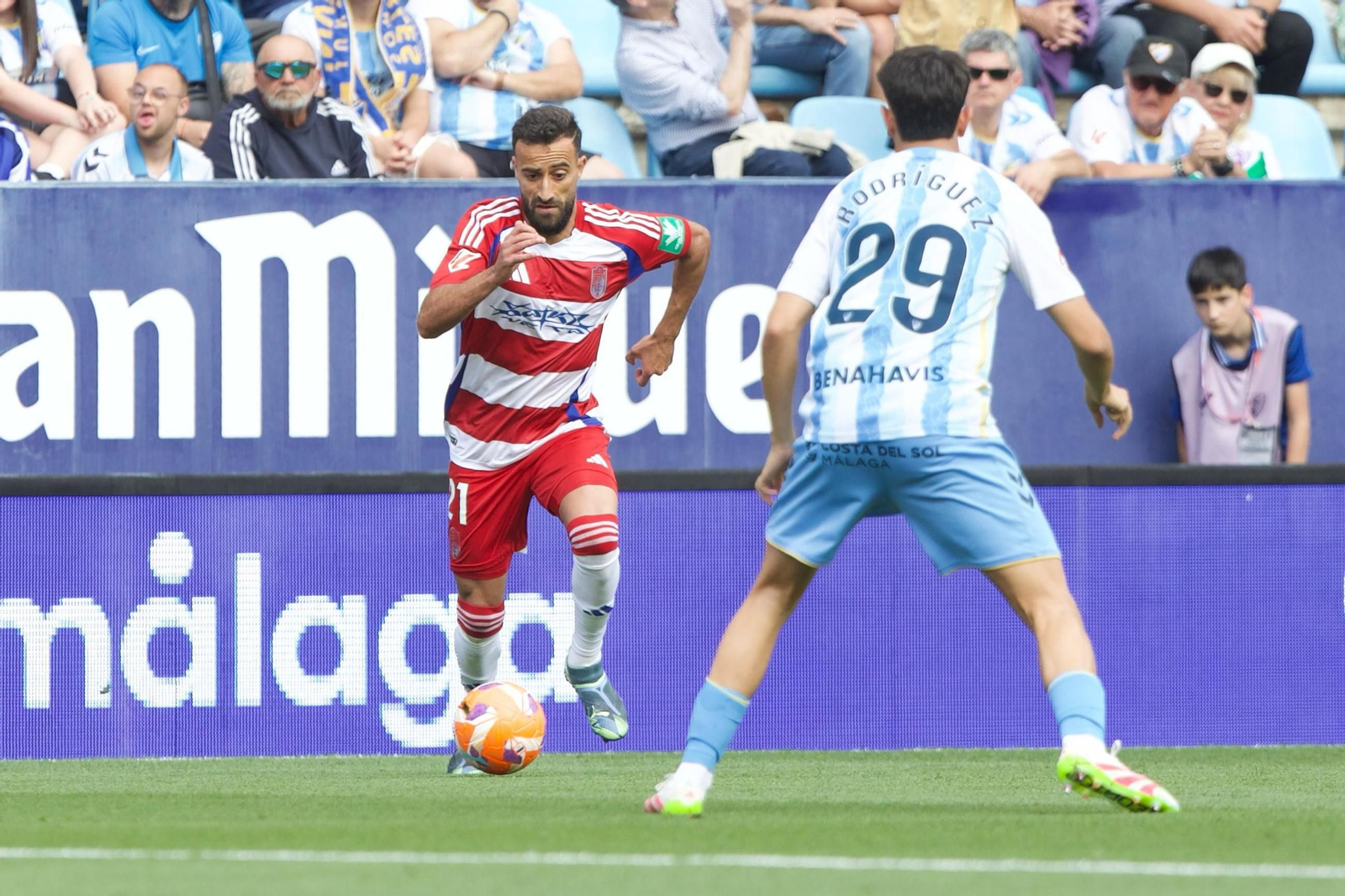 Abde encara durante los primeros minutos de encuentro