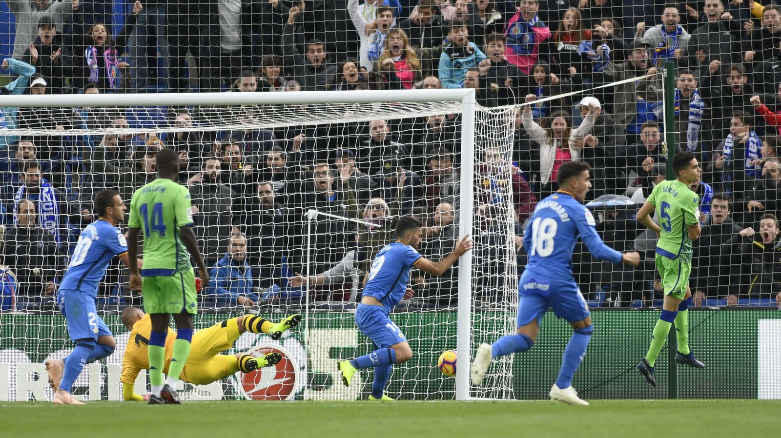 Las imágenes del Getafe-Betis