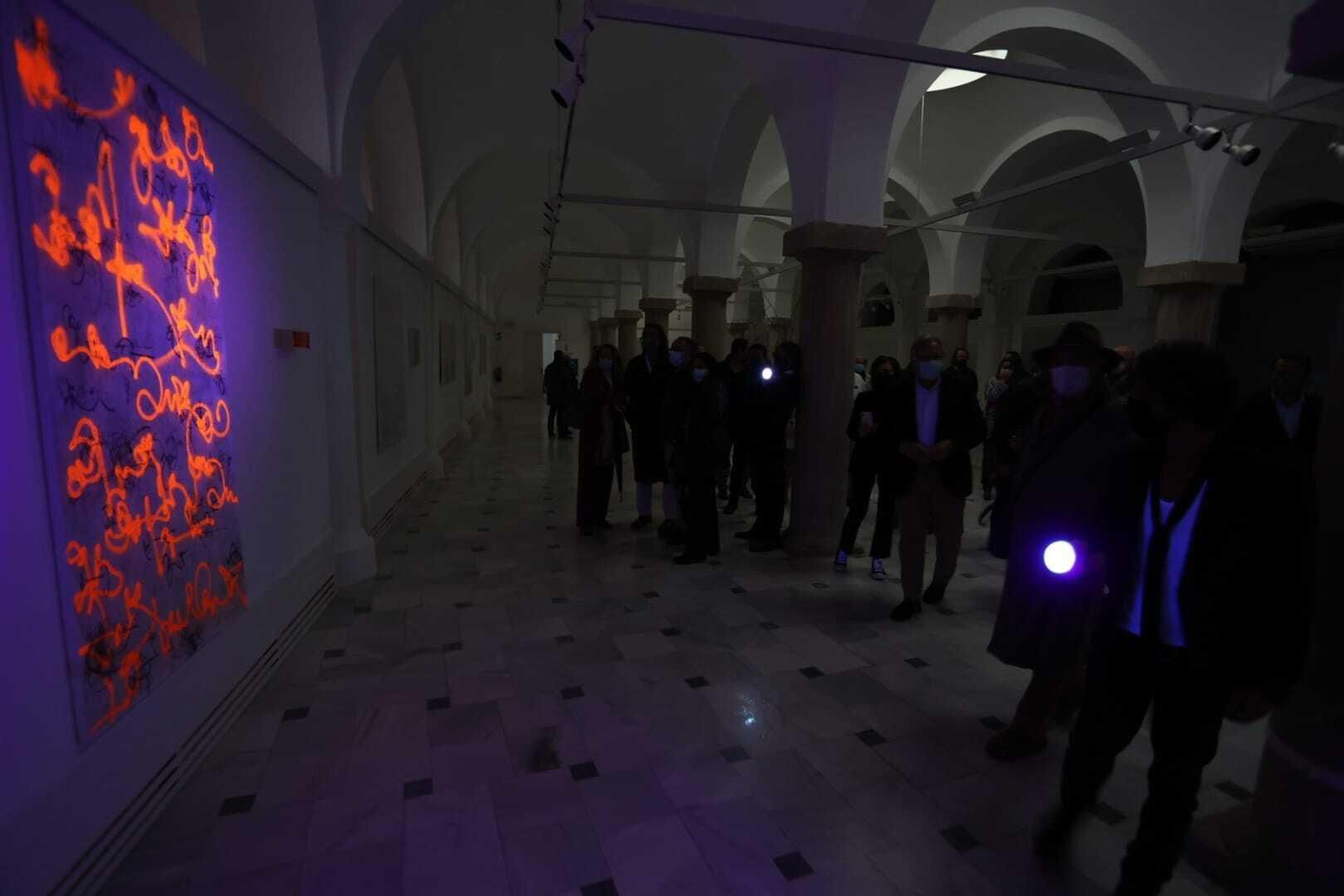 Exposición 'Las caligrafías del alma' de Willie Márquez en Jerez