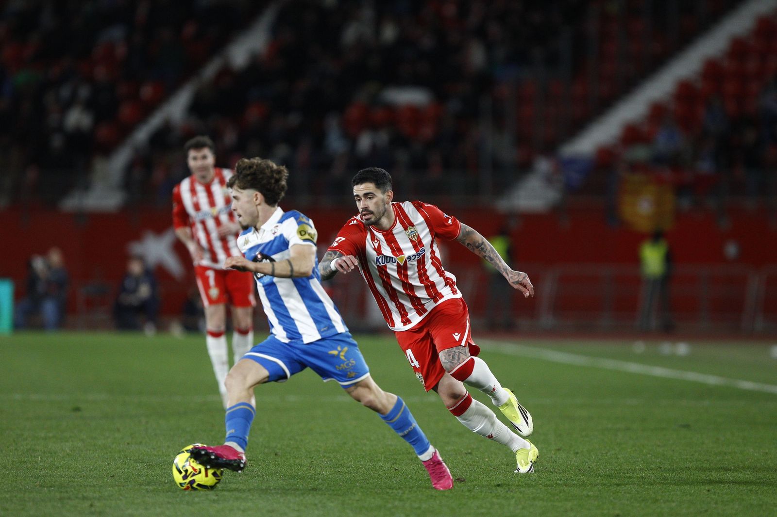 Las fotos del partido U.D. Almería - Deportivo de La Coruña