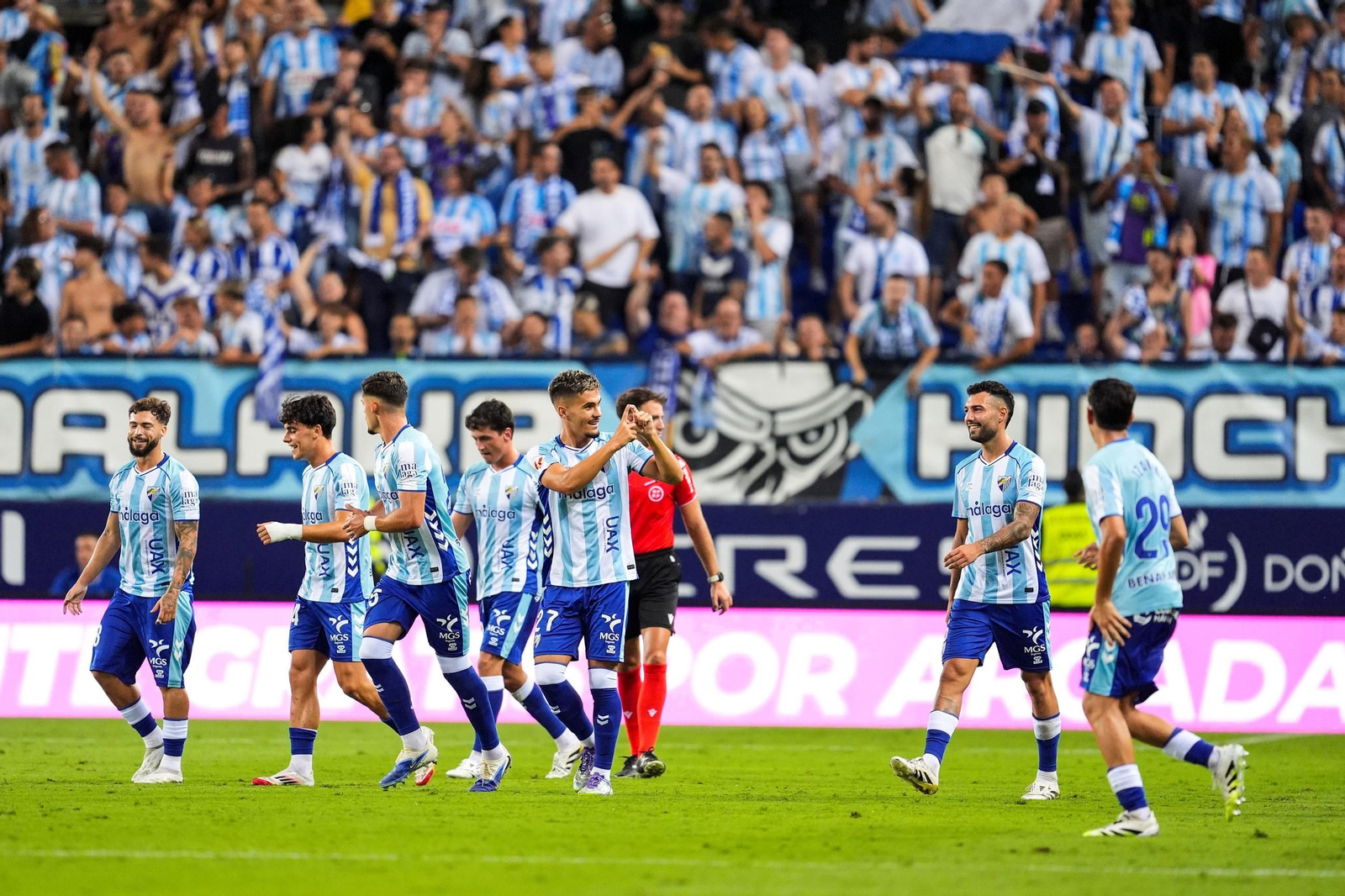 Las mejores fotos del Málaga-Betis