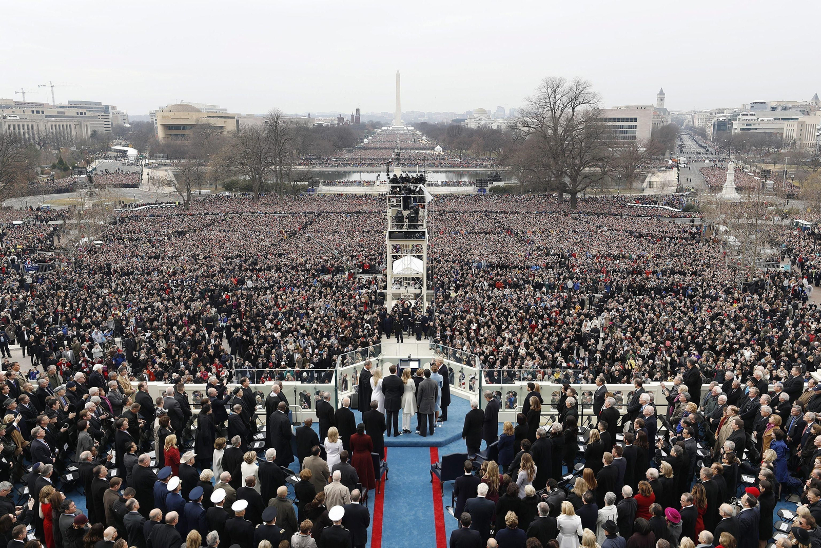 La toma de posesión de Donald Trump, en imágenes