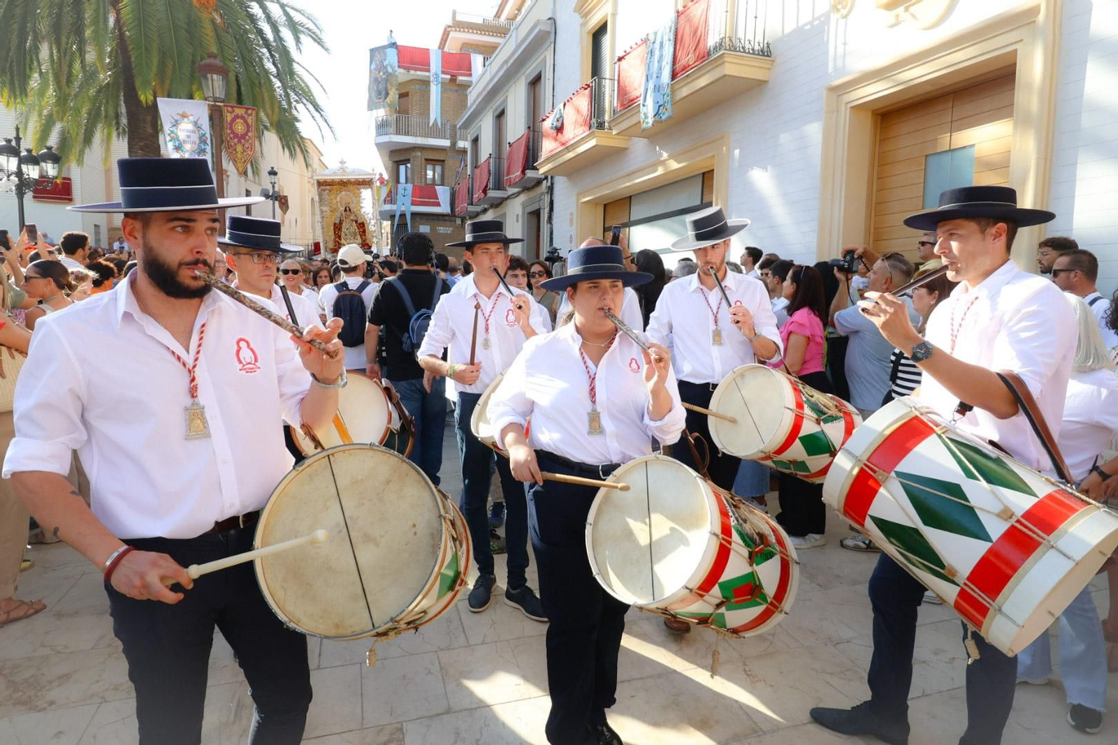 Magna Mariana Huelva 2025: Imágenes de la Virgen de Montemayor en su traslado