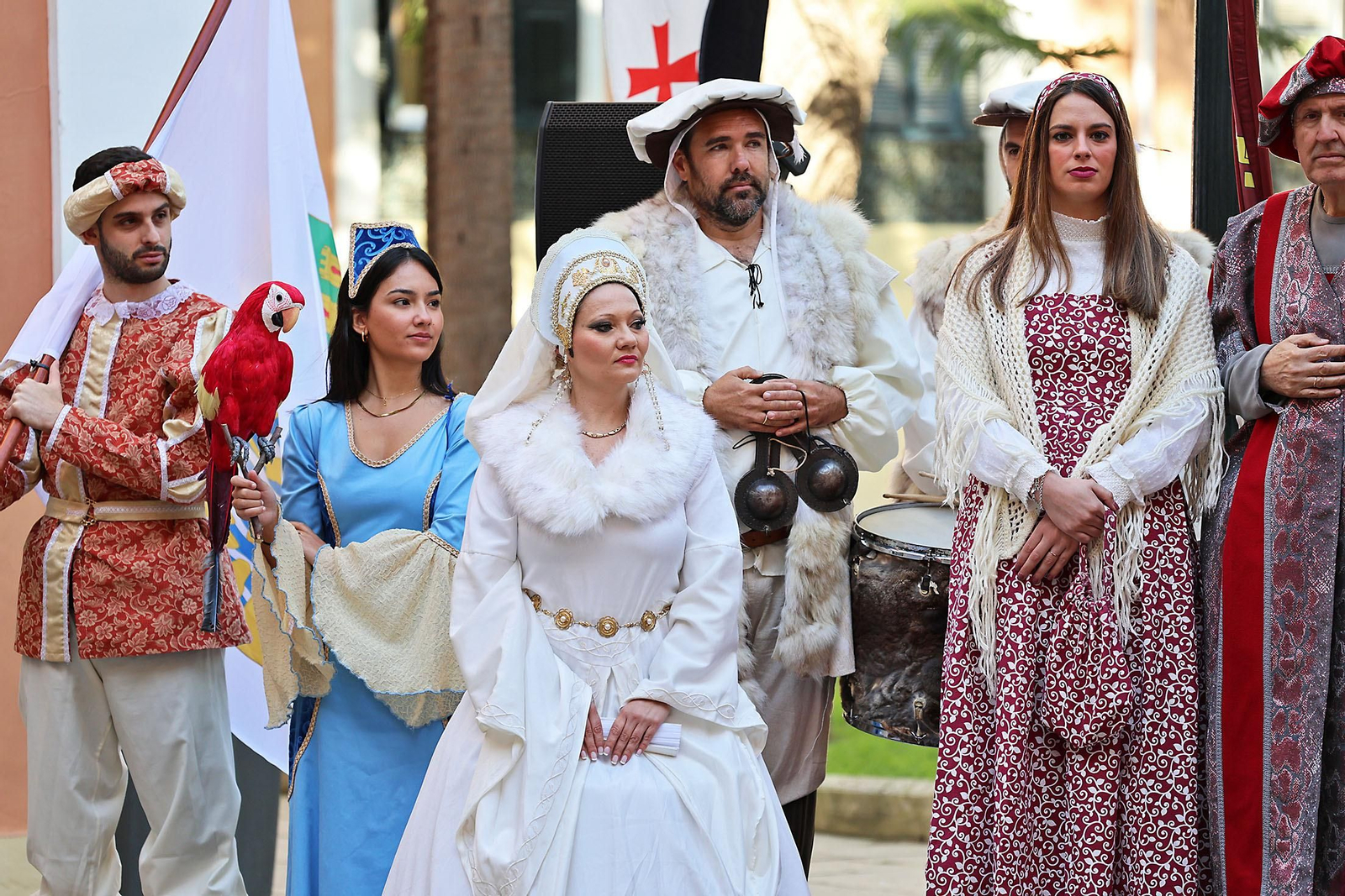 Imágenes de la presentación de la Feria Medieval del Descubrimiento de Palos de la Frontera