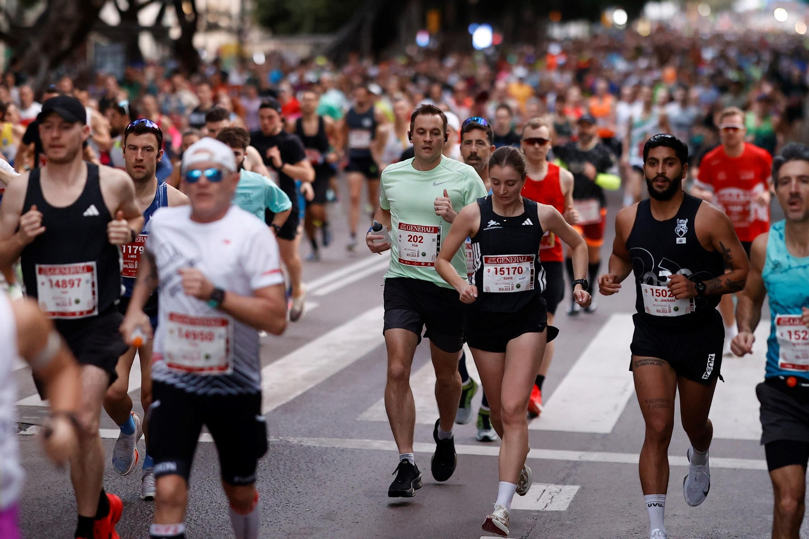 Las fotos de la Maratón de Málaga 2025