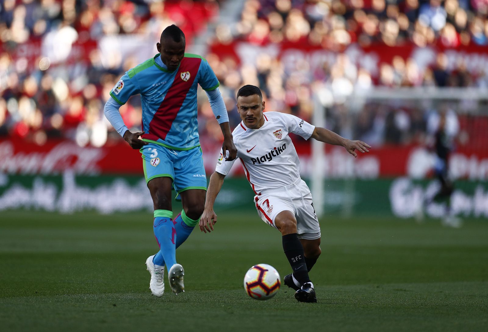 Todas las fotos del Sevilla-Rayo Vallecano
