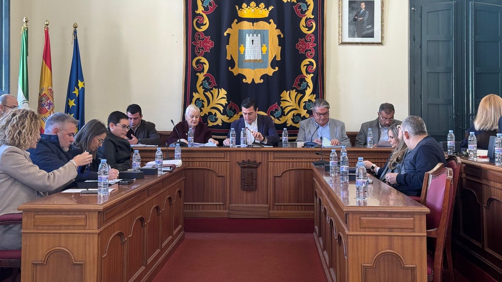 Momento de la sesión plenaria celebrada este jueves.