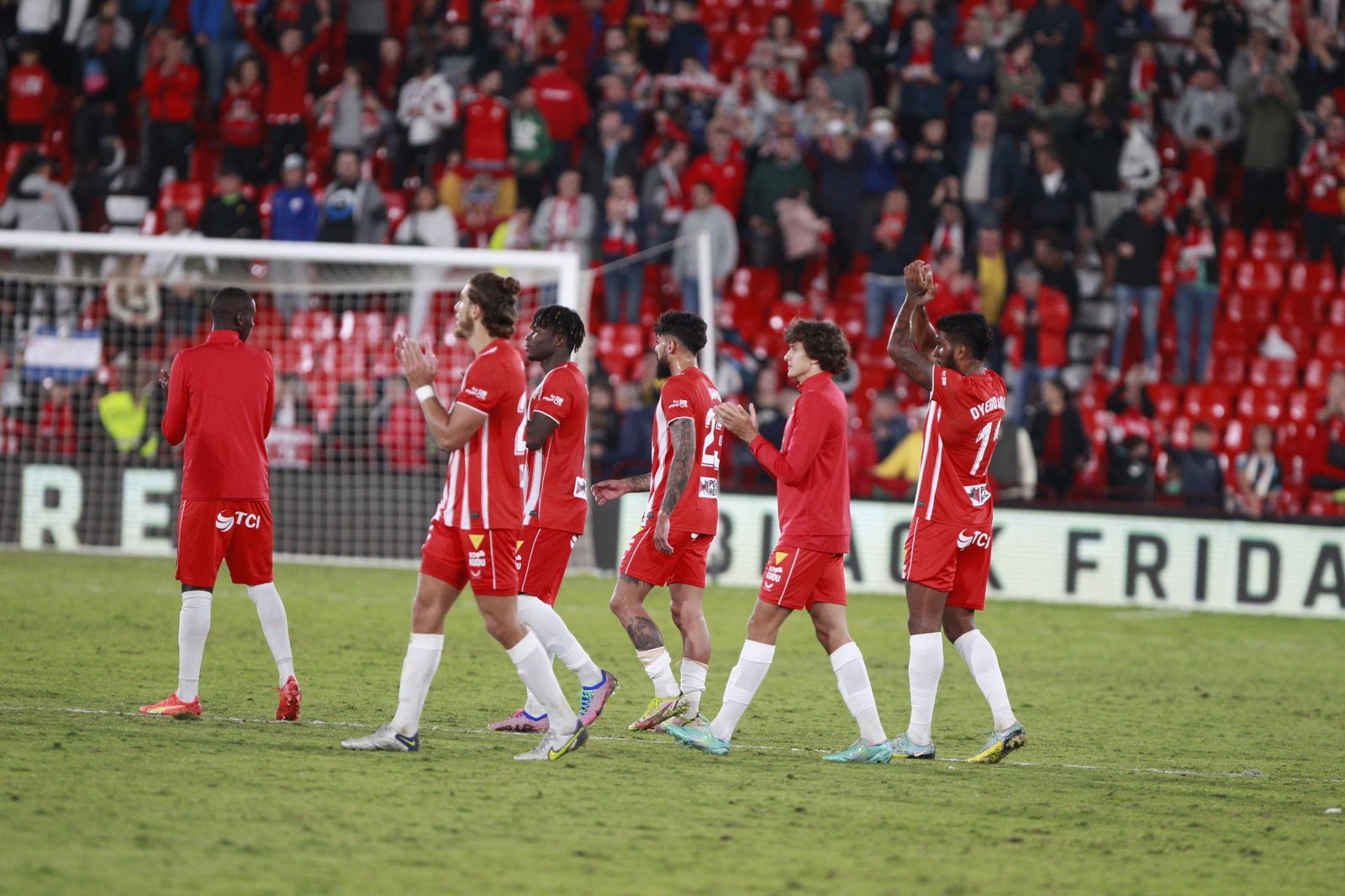 Imágenes del partido de fútbol U.D. Almería-Getafe C.F.
