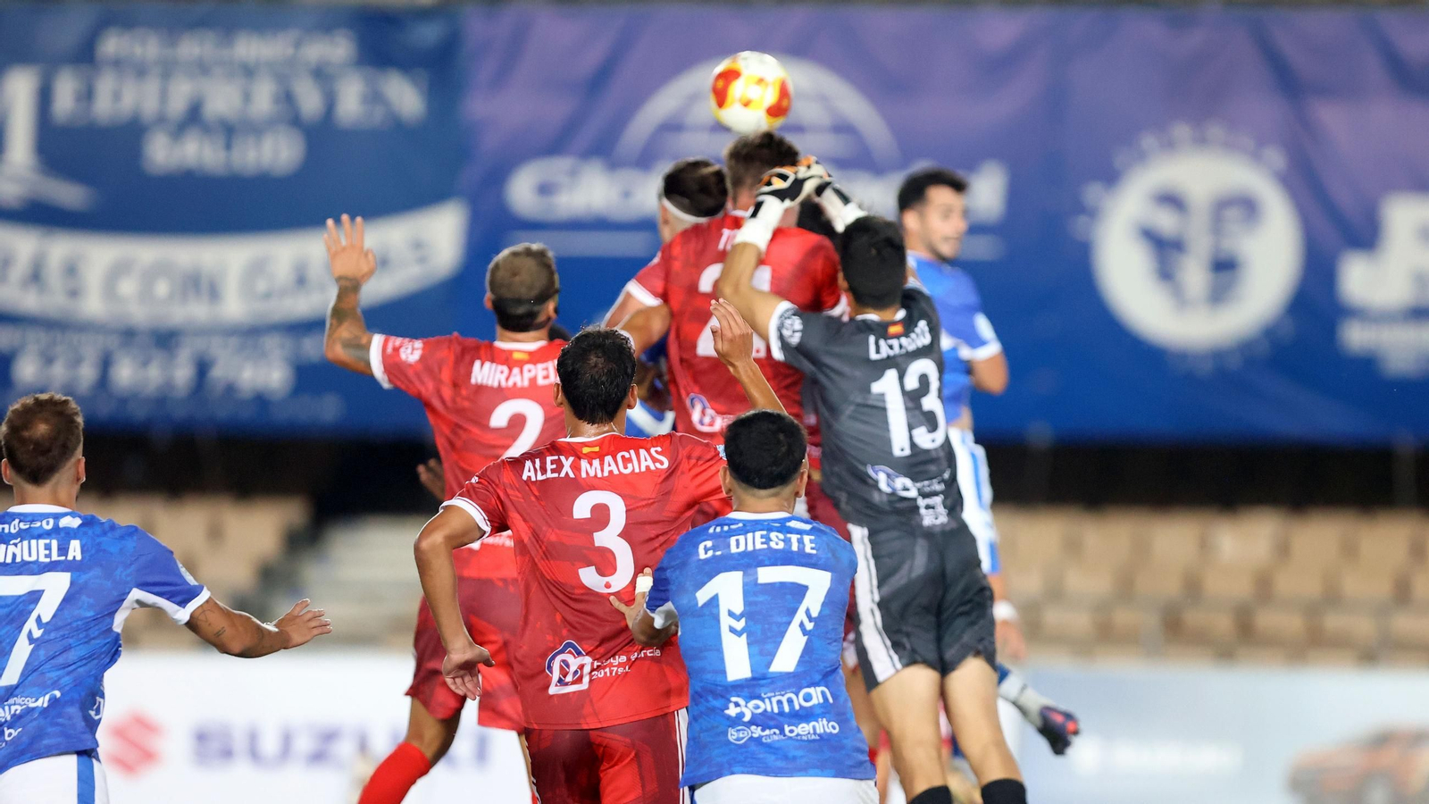 Imágenes del Xerez DFC y la Deportiva Minera en Chapín