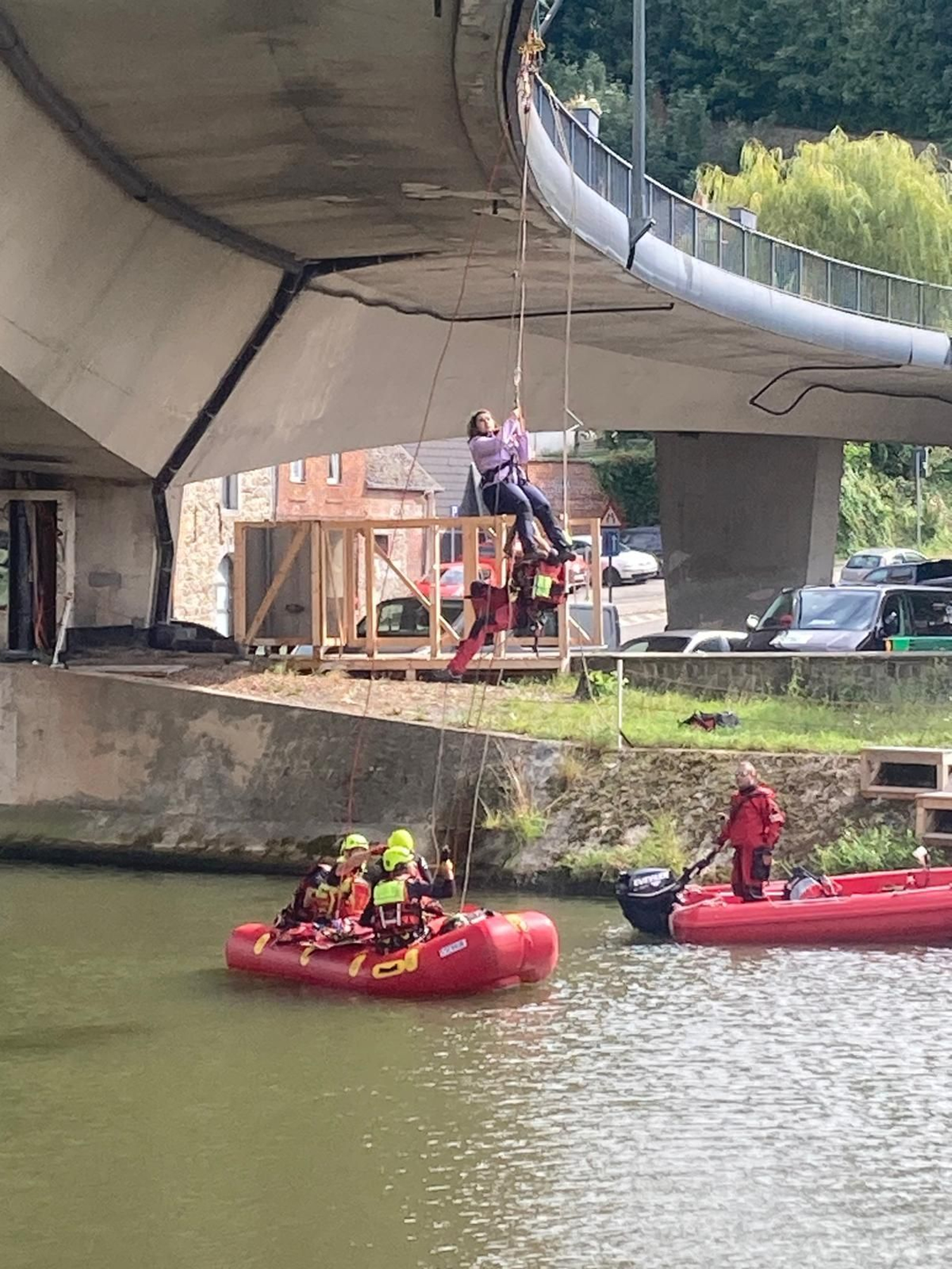 Imágenes del Rope's Rescue belga