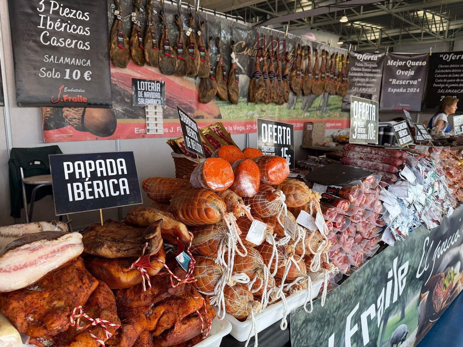 Uno de los comercios participantes en ExpoBerja.